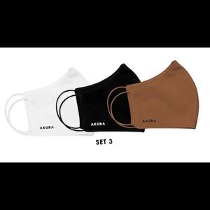 One Pack - 3 TRIPLE LAYER REUSABLE MASKS 😷